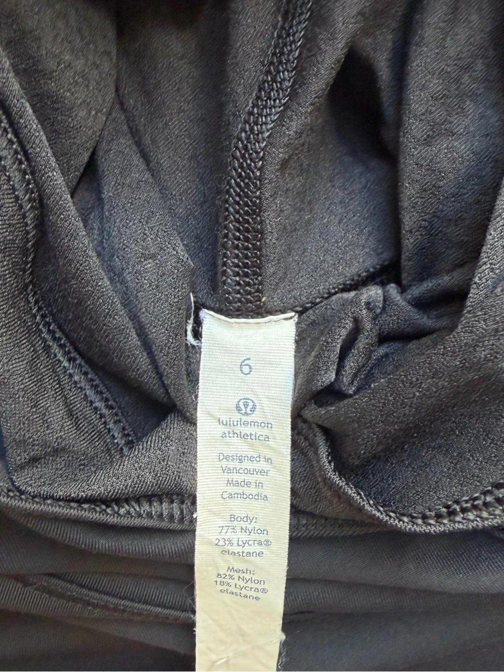 Lululemon Women’s Black Hooded Performance Pullover Jacket 6